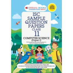 Oswaal ISC Sample Question Paper Class 11 Computer Science